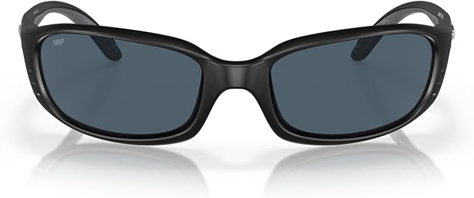 Costa Del Mar Brine Matte Black / Grey Poly Polarized Lens
