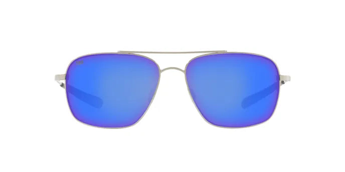 Costa Del Mar Canaveral Palladium / Blue Mirror Polarized Glass Lens