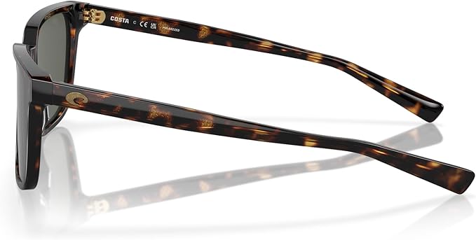 Costa Del Mar Kailano Tortoise / Grey Polarized Glass Lens