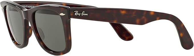Ray-Ban Sunglasses Wayfarer Original RB2140 902/58 Tortoise Green Polarized Lens 50mm