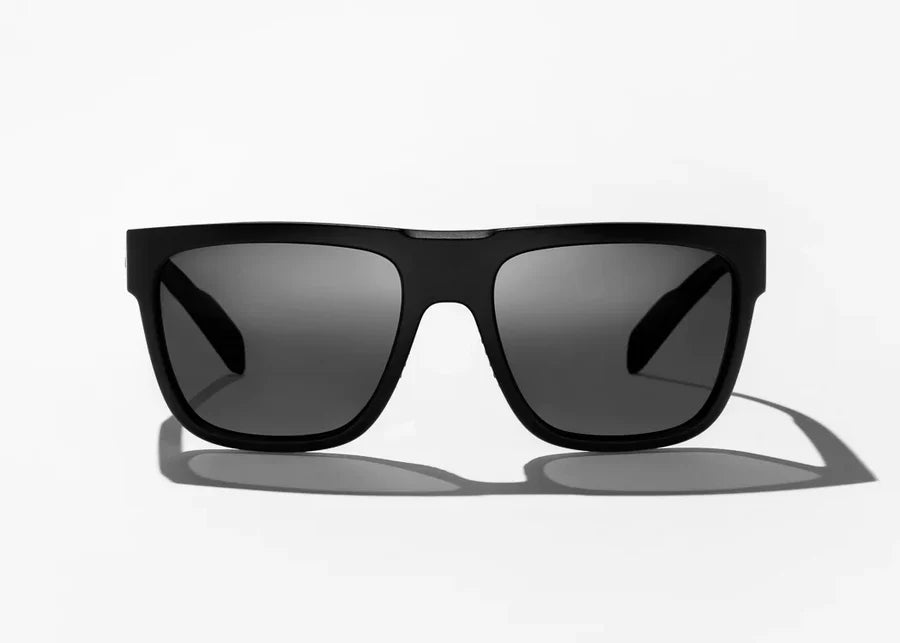 Bajio Sunglasses Caballo Matte Black Grey Polycarbonate Lens