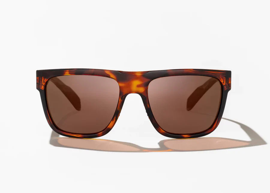 Bajio Sunglasses Caballo Brown Tortoise Gloss Copper Polycarbonate Lens