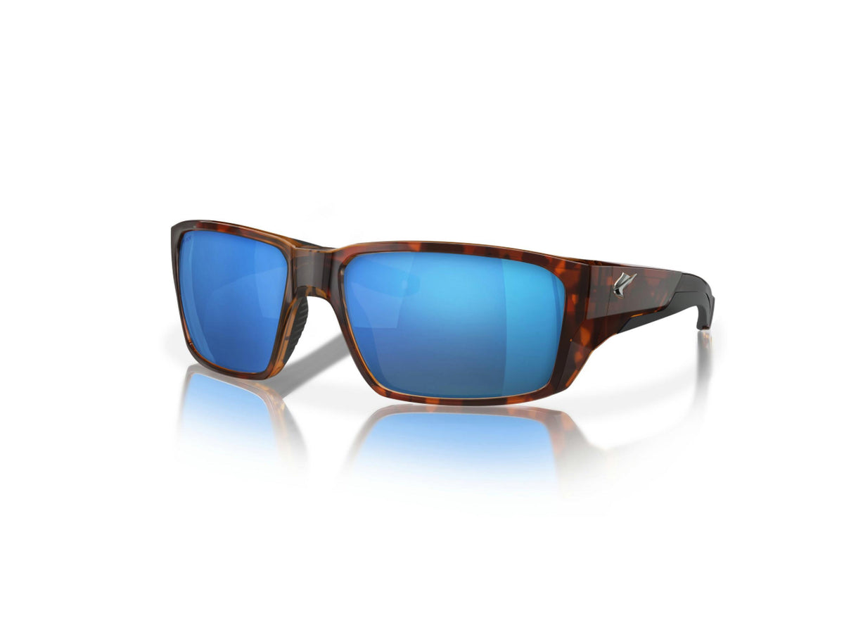 Fin-Nor Flybridge Matte Sienna Tortoise Blue Mirror Glass Lens