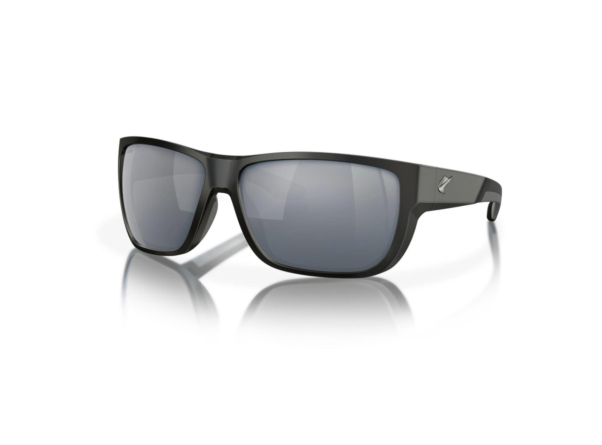 Fin-Nor 12/0 Matte Black with Grey Poly Lens