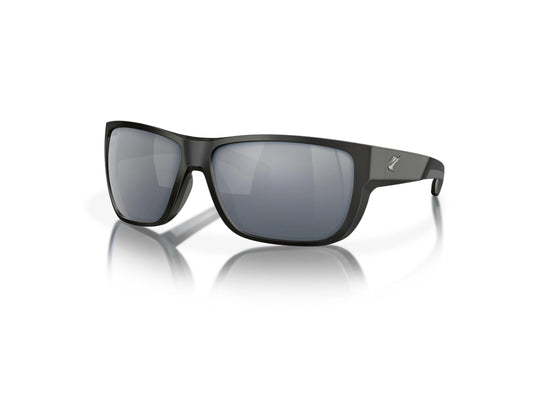 Fin-Nor 12/0 Matte Black with Grey Poly Lens