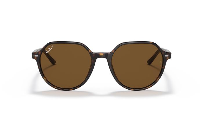 Ray-Ban Thalia RB2195 902/57 Polished Havana G-15 Brown Polarized Lens