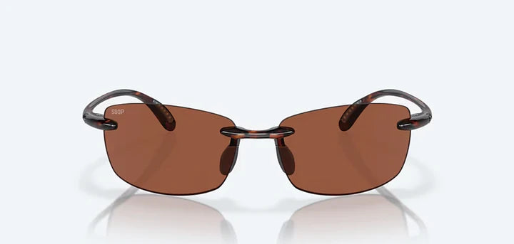Costa Del Mar Ballast Tortoise / Copper Polarized Poly Lens