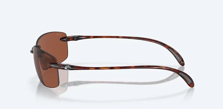 Costa Del Mar Ballast Tortoise / Copper Polarized Poly Lens