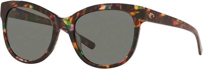 Costa Del Mar Bimini Shiny Abalone / Grey Polarized Glass Lens