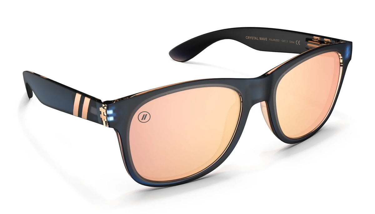 Blenders Sunglasses M Class X2 Crystal Wave Polarized Lens