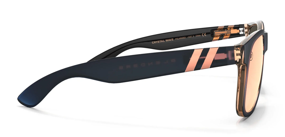 Blenders Sunglasses M Class X2 Crystal Wave Polarized Lens