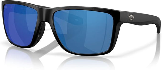 Costa Del Mar Broadbill II Matte Black / Blue Mirror Polarized Poly Lens