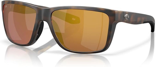Costa Del Mar Broadbill II Matte Tortoise / Gold Mirror Polarized Glass Lens