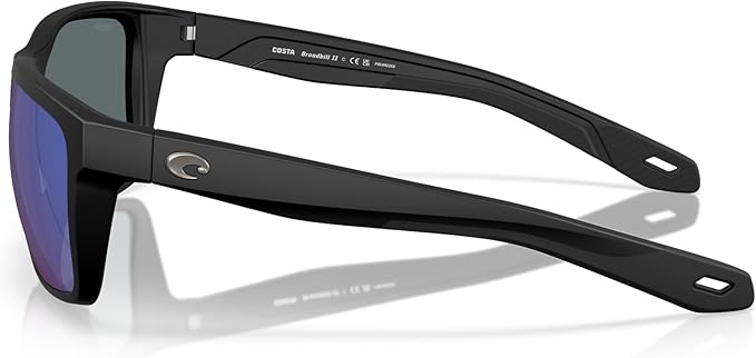 Costa Del Mar Broadbill II Matte Black / Blue Mirror Polarized Poly Lens