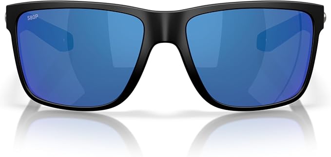 Costa Del Mar Broadbill II Matte Black / Blue Mirror Polarized Poly Lens