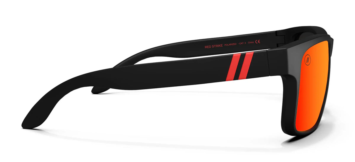 Blenders Eyewear Canyon Red Strike / Red Mirror Polarized Lens.