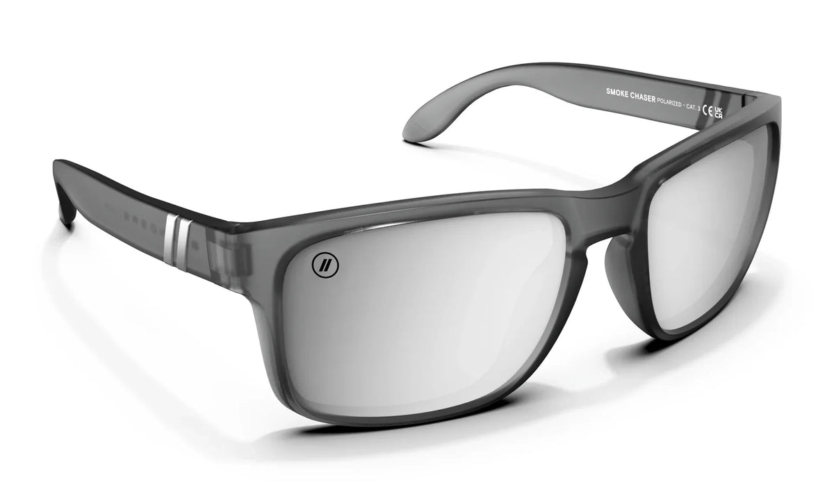 Blenders Eyewear Canyon Smoke Chaser / Silver Mirror Polarized Lens