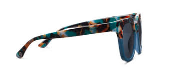 Peepers Eyewear Carpe Diem Teal Botanical / Teal Polarized Sunglasses