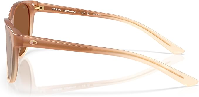 Costa Del Mar Catherine Sandbar / Copper Silver Mirror Polarized Glass Lens