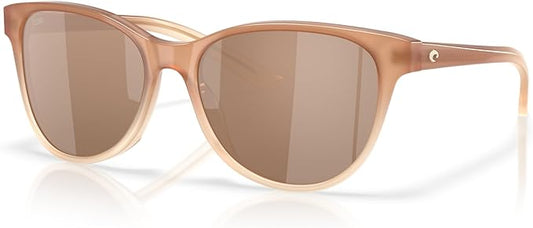 Costa Del Mar Catherine Sandbar / Copper Silver Mirror Polarized Glass Lens
