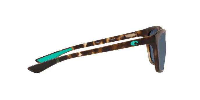 Costa Del Mar Cheeca Matte Shallow Tortoise / Grey Polarized Poly Lens