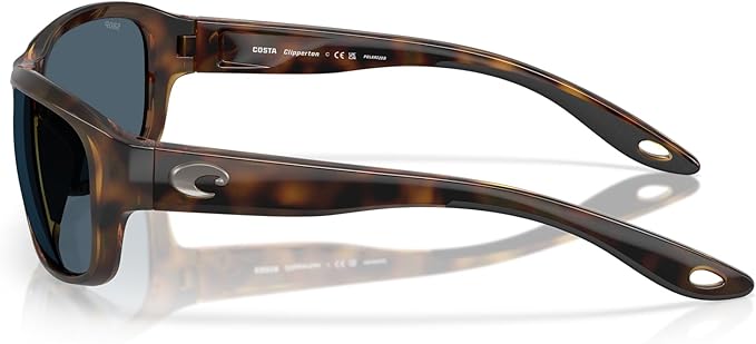 Costa Del Mar Clipperton Tortoise / Grey Polarized Poly Lens