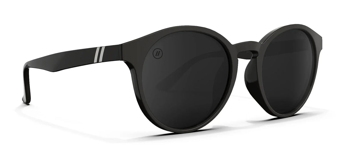 Blenders Eyewear Coastal X2 Gloss Black / Smoke Polarized Lens