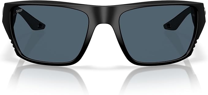 Costa Del Mar Finlet Matte Black / Grey Polarized Poly Lens