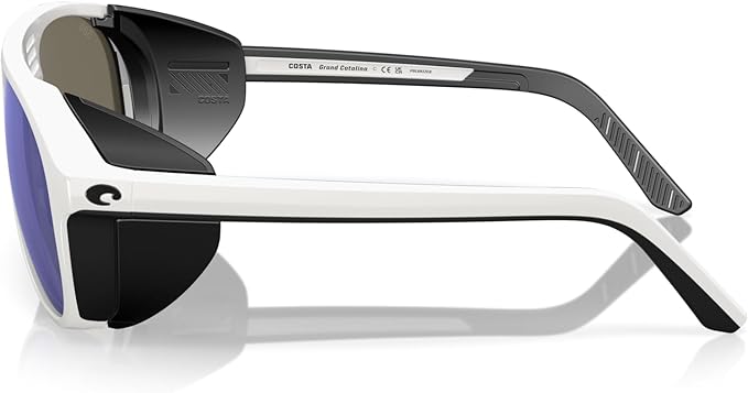 Costa Del Mar Grand Catalina Hull White / Blue Mirror Glass Polarized Lens