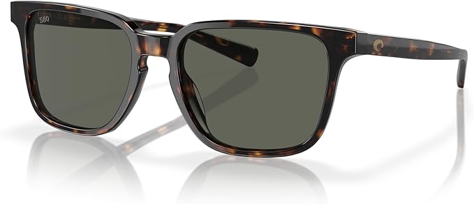 Costa Del Mar Kailano Tortoise /  Grey Polarized Glass Lens
