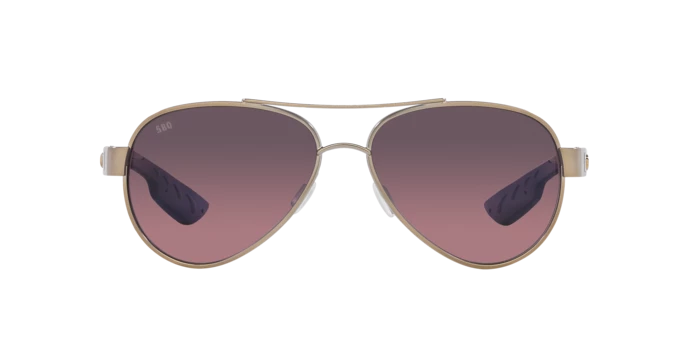Costa Del Mar Loreto Golden Pearl / Rose Gradient Polarized Glass Lens