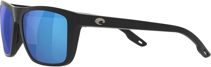 Costa Del Mar Mainsail Matte Black / Blue Mirror Polarized Glass Lens