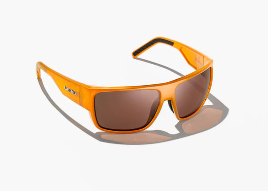 Bajio Sunglasses Ozello Mango Gloss Copper Polarized Poly Lens