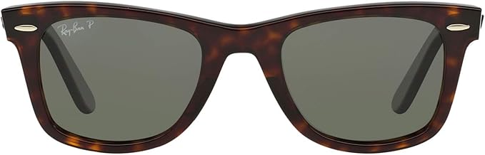 Ray-Ban Sunglasses Wayfarer Original RB2140 902/58 Tortoise Green Polarized Lens 50mm