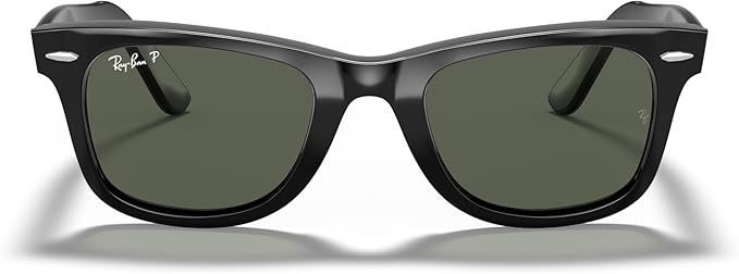 Ray-Ban Sunglasses Original Wayfarer RB2140 901/58 Black Green Polarized Lens 50mm