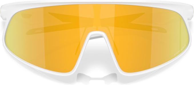 Oakley Sunglasses OO9484D-0449 RSLV Matte White Prizm 24k Lens