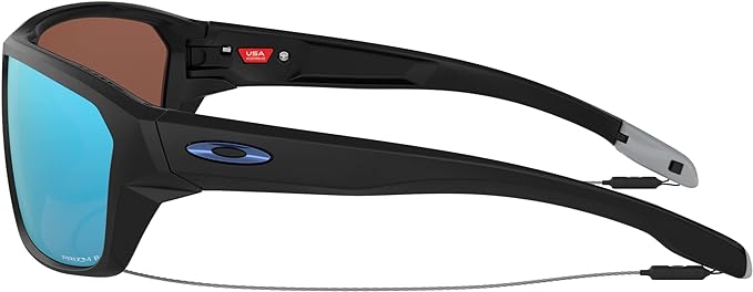 Oakley Sunglasses Split Shot OO9416-0664 Matte Black Deep Water Polarized Lens