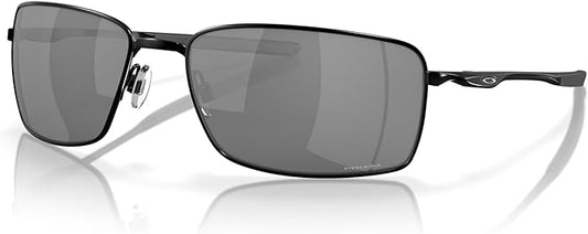 Oakley Sunglasses Square Wire OO4075-1360 Polished Black Prizm Black Lens