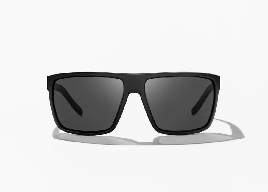Bajio Sunglasses Toads Matte Black Grey Polarized Poly Lens
